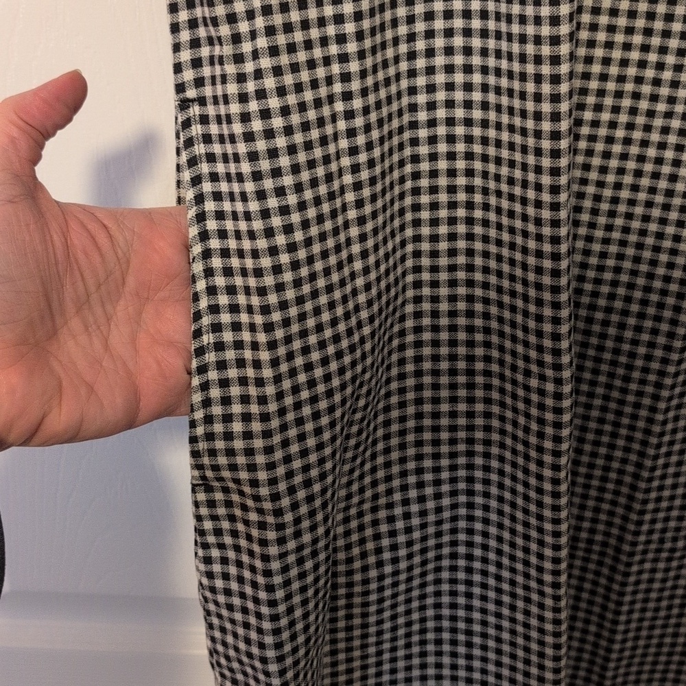 A New Day Classic Black and White Checkered Dress NWT - Picture 4 of 8